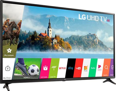 Customer Reviews LG 43 Class LED UJ6300 Series 2160p Smart 4K UHD TV