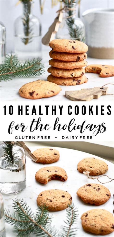 These 10 Healthy Cookie Recipes Are A Must Make For The Christmas Season Holiday Treats Are In