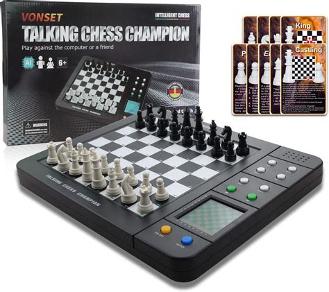Vonset M620 Electronic Chess Board Magnetic Chess Set Electronic Chess