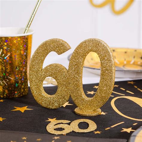 60th Birthday Decorations, Balloons & Banners | Party Pieces