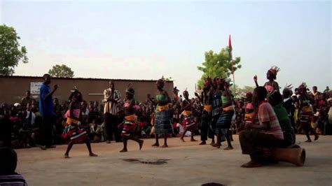 Burkina Faso Children Doing A Traditional Dance Youtube