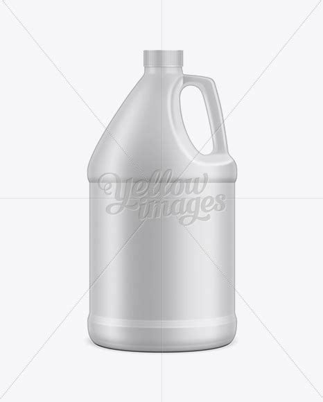 Download 1 Gal Plastic Jug Mockup in Jug & Scoop Mockups on Yellow Images Object Mockups