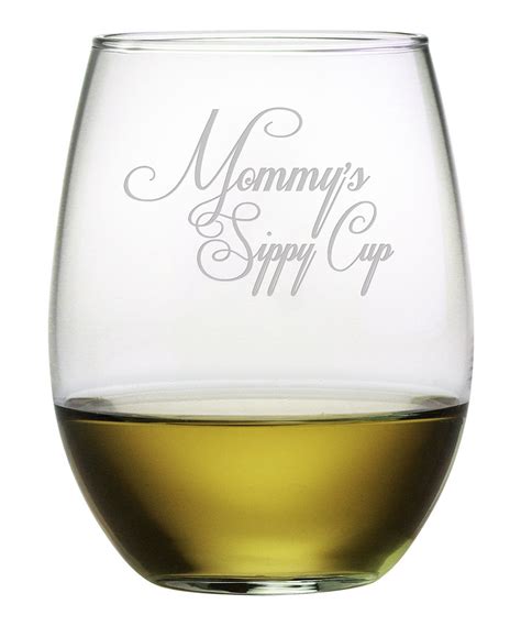 Mommy S Sippy Cup Stemless Wine Glasses