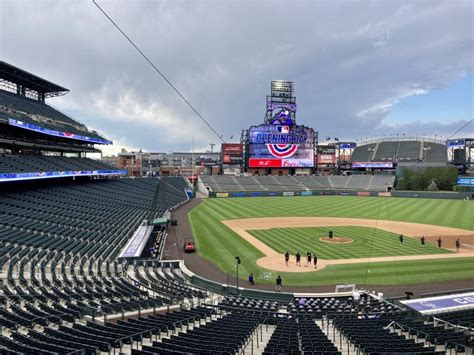 Rockies Baseball Is Back At Coors Field Sort Of Colorado Public Radio