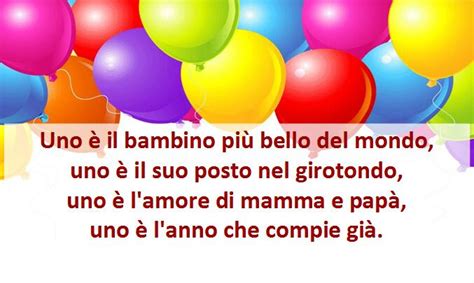 Frasi Di Buon Compleanno Primo Anno - Collection Buon ...