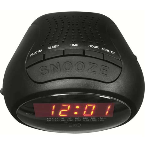 Eko Amfm Led Alarm Clock Radio Kac2 Woolworths