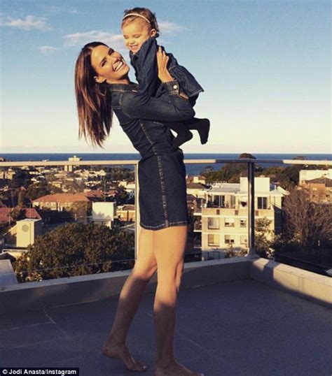 Jodi Anasta Wears Matching Denim With Daughter Aleeia For Jeans For