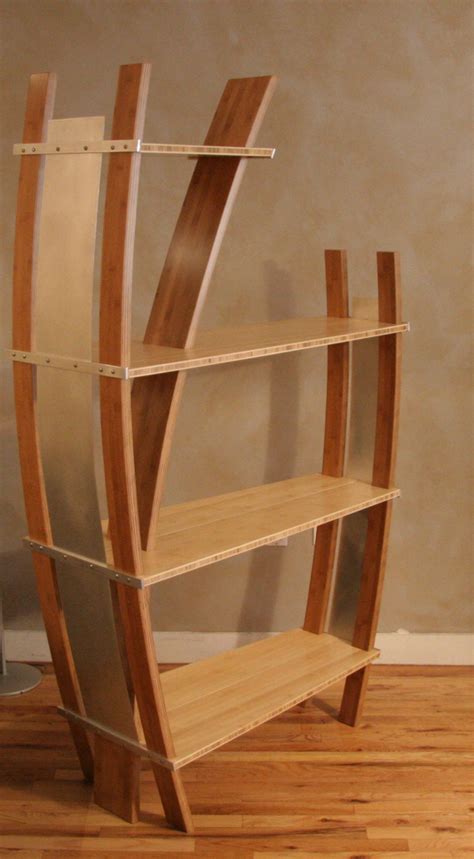 Check spelling or type a new query. Curved Bookcase in Bamboo - FineWoodworking