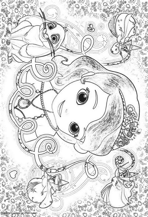 Princess Sofia Coloring Pages Printable