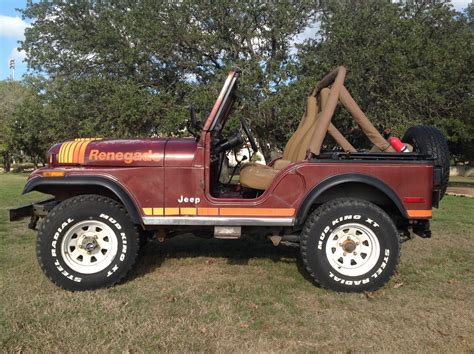 Classic 1980 Jeep Cj5 Renegade Factory V8 With 4 Speed Trans Classic