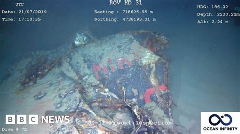 french minerve submarine is found after disappearing in 1968 bbc news