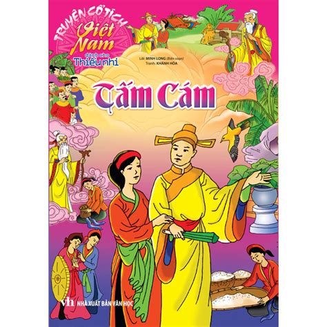 Sách Truyện Cổ Tích Việt Nam Dành Cho Thiếu Nhi Tấm Cám Minh Long Book