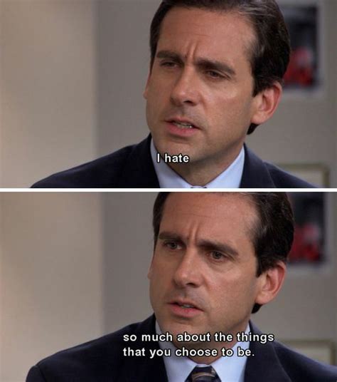 Michael Scott I Hate So Much About The Things Blank Template Imgflip