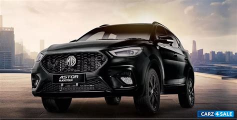 Mg Astor Black Storm Petrol Cvt Price Specs Mileage Colours Photos