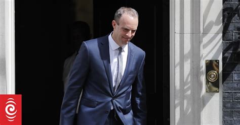 Dominic Raab Out Of Tory Leadership Race As Five Proceed Rnz News