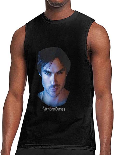 Fanniemo Men Workout Vampire Diaries Sports Muscle