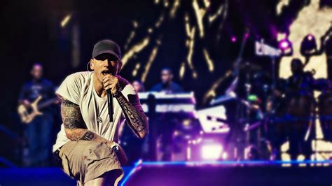 2560x1440 Eminem On Stage 1440p Resolution Hd 4k Wallpapers Images