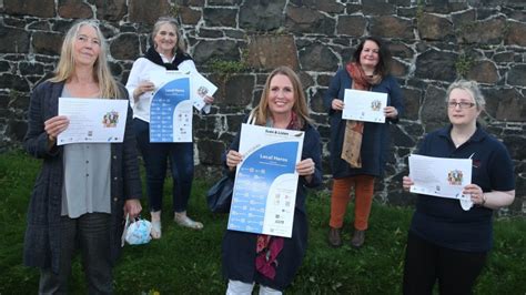 Poetry Town Poem For Ballycastle Unveiled By Kate Newmann Causeway Coast And Glens Borough Council