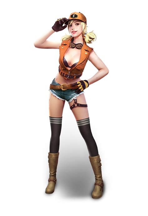 She is an adept racer, with the ability to drive any vehicle at increased speed. Free Fire - Tudo Sobre os Personagens ~ Portal BattleRoyale