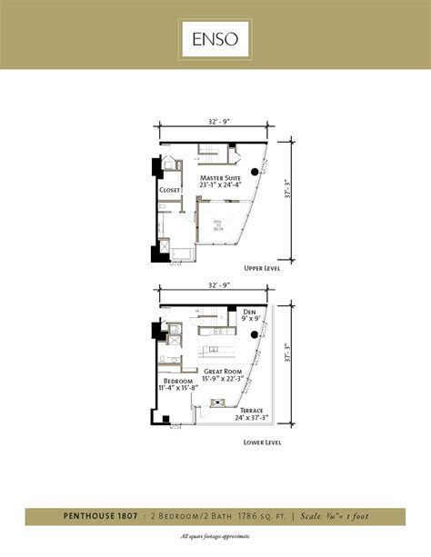 Enso Unit Floor Plans By Carrie A Smith At
