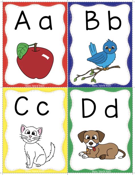 Alphabet Flashcards Teach A Z Free Printable Phonics Chart Imagesee