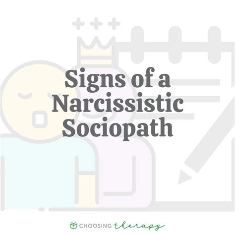 What Is A Narcissistic Sociopath Common Signs