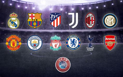 Superliga Europa Los 12 Clubes Que Cambiarán El Fútbol