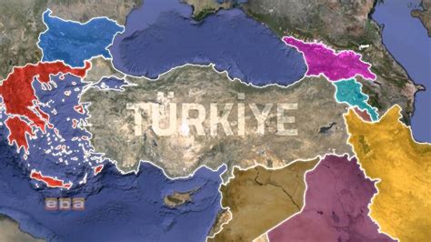 Türkiye ile ilgili haber, analiz ve yorumlar… Türkiye'nin Sınır Komşuları, Türkiye Sınırları - YouTube