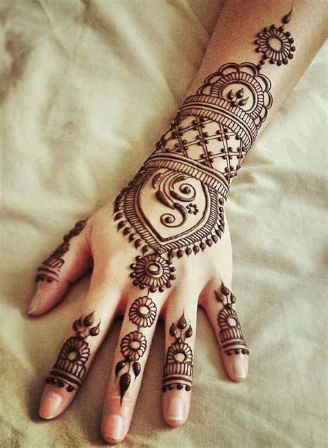Simple And Easy Mehndi Designs For Hands Simple Henna Mehndi Designs