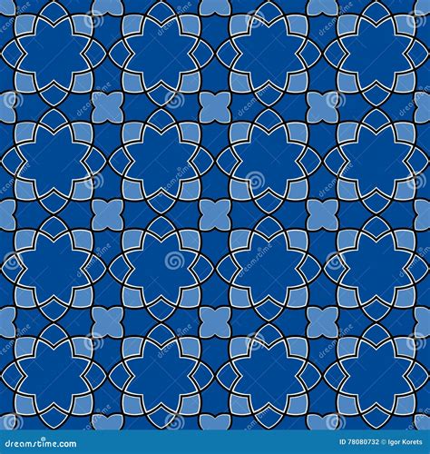 Gorgeous Seamless Arabic Tile Pattern Design Islamic Wallpaper Or