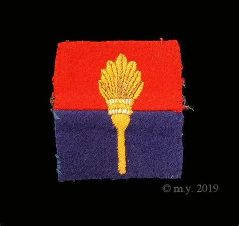 18th Training Brigade Royal Artillery Formation Sign 1946 The
