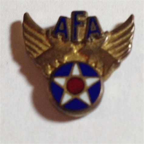 Military Pin Vintage Us Air Force Afa Air Force Association Pin Ebay