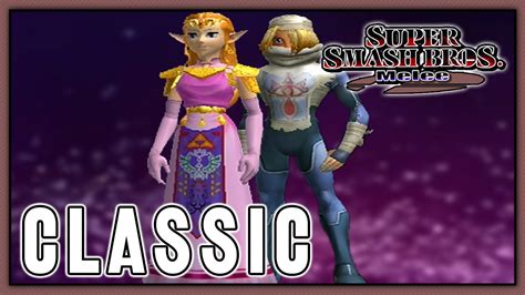 Super Smash Bros Melee Classic Zelda Sheik Youtube