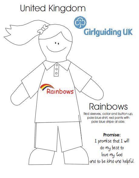 41 Best Images About Rainbows Girlguiding On Pinterest