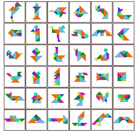 Pin By Clo Boureau On Tangram Tangram Puzzles Tangram Patterns Tangram