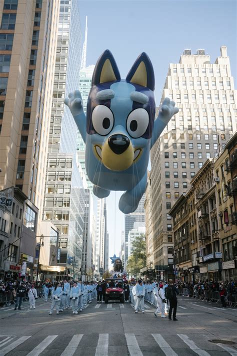 Bluey Flies High In Macys Thanksgiving Parade