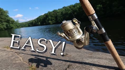 How To Use A Spinning Reel Correctly Youtube