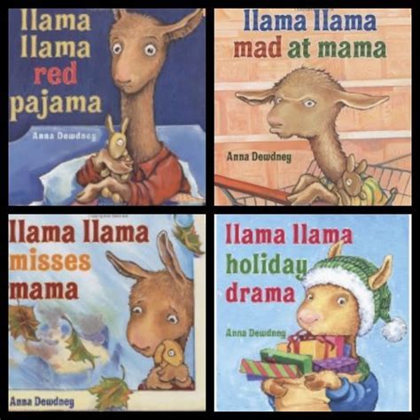Llama Llama Set Holiday Drama Mad At Mama Misses Mama Red Pajama Anna Dewdney