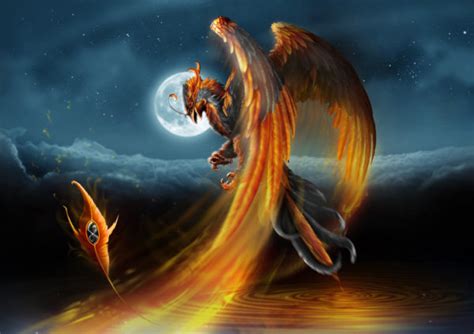 Fire bird by nigreda creature art fantasy art. The Phoenix Bird: Mythical Creature ⋆ Mythical Realm