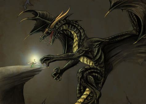 Defeating The Night Dragon By Sheranuva On Deviantart