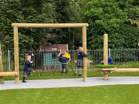 Eyfs Primary School Playground Development In Stoke Pentagon Play