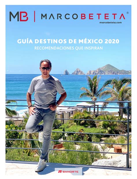 Guía Destinos 2020 — Marco Beteta