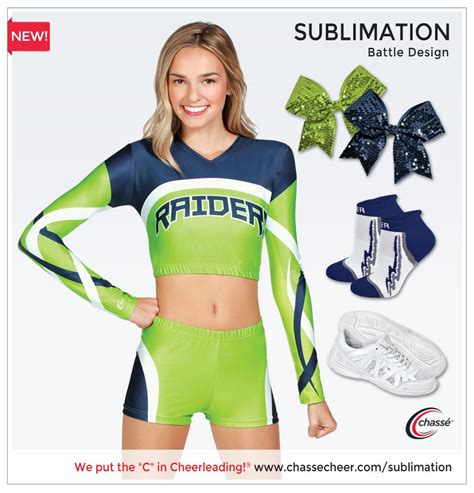 Chassé Sublimation Cheerleading Uniform Outfit See It All At