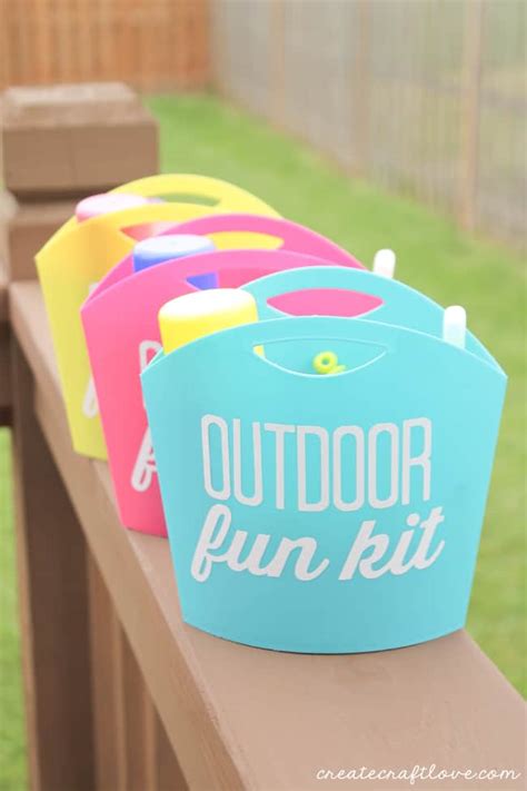 Outdoor Fun Kits Easy Summer Boredom Buster Idea
