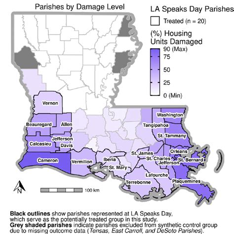 Louisiana Parish Study Sample Download Scientific Diagram