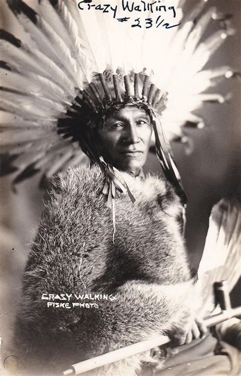 crazy walking oglala sioux chief and judge c 1930 s native american cherokee native american
