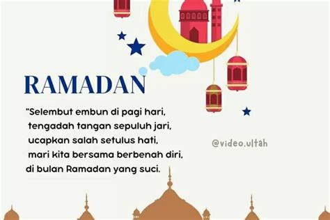 Kata Kata Mutiara Menyambut Ramadhan Penuh Makna Cocok