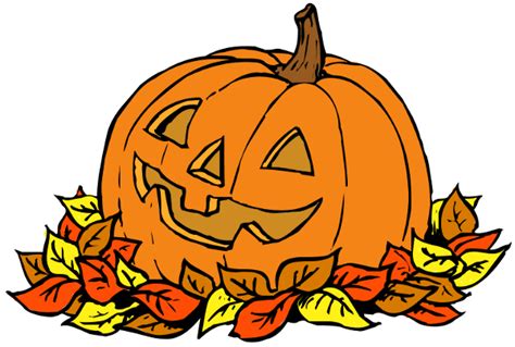 Pumpkins And Fall Leaves Clipart Kid 2 Clipartbarn