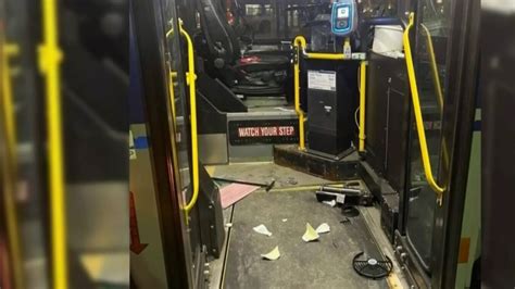 Bus Vandalized Causing Thousands In Damage