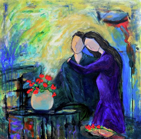 Relationship Painting By Haleh Mahbod Pixels